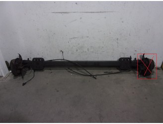 Recambio de puente trasero para citroën jumper caja cerrada, techo sobreelevado (06.2006 =>) 2.2 hdi fap cat referencia OEM IAM 