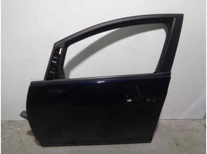 Recambio de puerta delantera izquierda para opel astra j gti 1.4 sedan p10 referencia OEM IAM 124044 AZUL OSCURO 4 PUERTAS