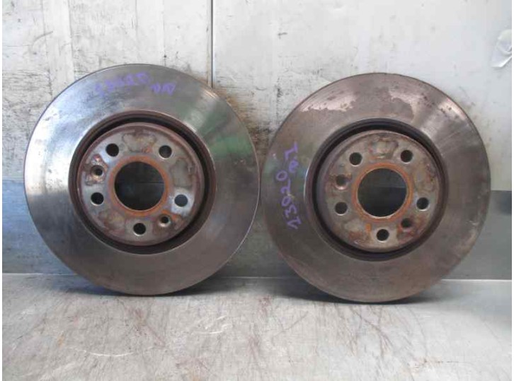 Recambio de disco freno delantero para renault scenic ii 2.0 dci diesel cat referencia OEM IAM 