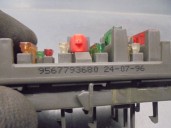 Recambio de caja reles / fusibles para citroën zx 1.9 diesel referencia OEM IAM 9567793680 