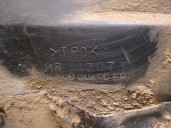 Recambio de aletin trasero izquierdo para mitsubishi montero (v20/v40) 2.8 turbodiesel referencia OEM IAM MR313073  