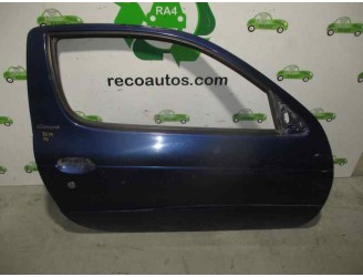 Recambio de puerta delantera derecha para renault megane i coach/coupe (da0) 1.6 referencia OEM IAM 7751467870 AZUL 2 PUERTAS