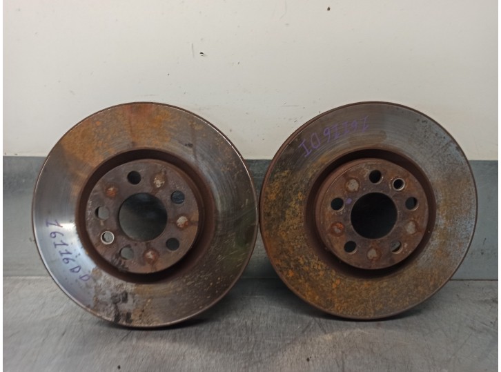 Recambio de disco freno delantero para citroën c8 2.0 hdi sx referencia OEM IAM 4249H7 