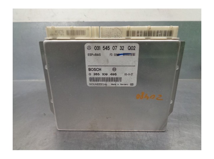 Recambio de centralita abs para mercedes-benz clase e (w210) berlina diesel 2.7 cdi 20v cat referencia OEM IAM 0315450732 02651