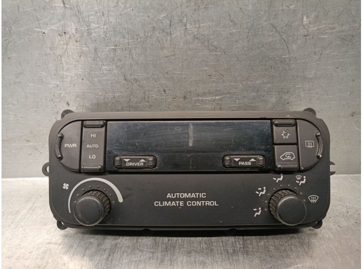 Recambio de mando climatizador para chrysler voyager iv (rg, rs) 2.5 crd referencia OEM IAM P05005018AC 5005018AA 