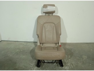 Recambio de asientos trasero derecho para audi q7 (4l) 3.0 v6 24v tdi referencia OEM IAM 4373926 CUERO BEIGE 5 PUERTAS