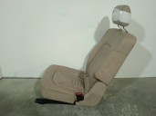 Recambio de asientos trasero derecho para audi q7 (4l) 3.0 v6 24v tdi referencia OEM IAM 4373926 CUERO BEIGE 5 PUERTAS