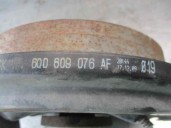 Replacement right rear stub axle for Skoda Fabia (5J2) 1.2 OEM IAM reference 6Q0609076AF 