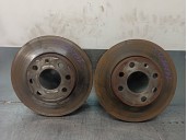 Replacement front brake disc for Opel Corsa C 1.2 16V cat (Z 12 XE / LW4) OEM IAM reference 4249F0 