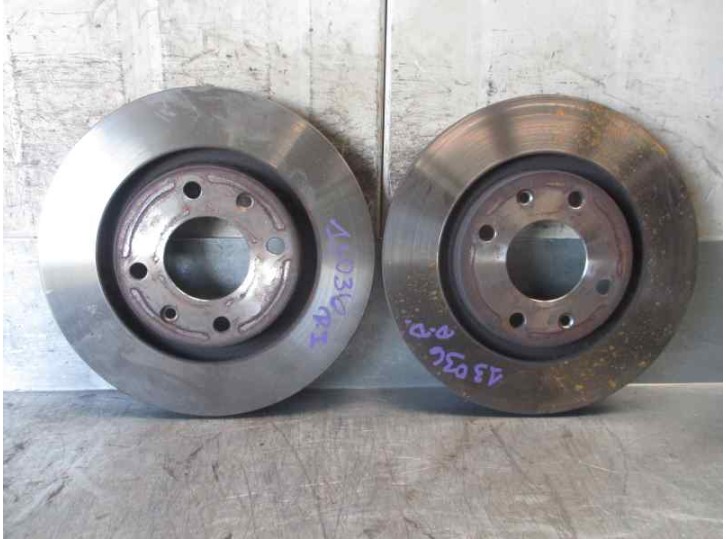 Recambio de disco freno delantero para peugeot 306 break style referencia OEM IAM DF1220 