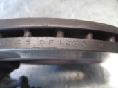 Replacement front brake disc for Peugeot 306 Break Style OEM IAM reference DF1220 
