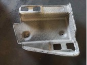 Replacement complete exhaust pipe for Maserati Quattroporte 4.7 V8 CAT OEM IAM reference HEAT PROTECTION SHIELD 
