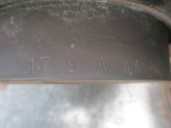 Recambio de disco freno trasero para renault laguna (b56) 2.2 diesel referencia OEM IAM   