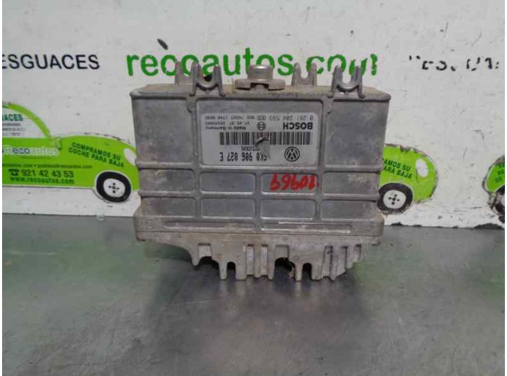 Replacement engine control unit (ECU) for Seat Ibiza (6K) 1.4 OEM IAM reference 6K0906027E 0261204593 BOSCH