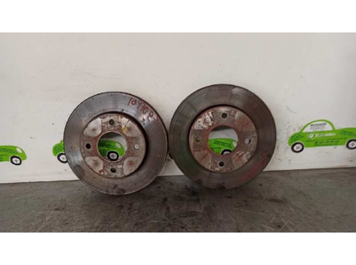 Recambio de disco freno delantero para smart forfour 1.3 cat referencia OEM IAM 4605A068 