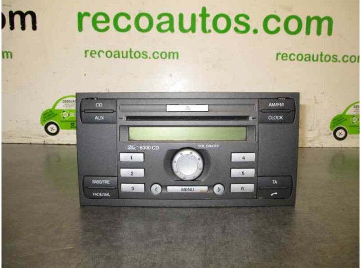 Replacement audio system / CD radio for Ford Transit closed box van '06 2.2 TDCi CAT OEM IAM reference 6C1T18C815AH 