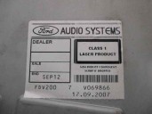 Replacement audio system / CD radio for Ford Transit closed van '06 2.2 TDCi CAT OEM IAM reference 6C1T18C815AH 