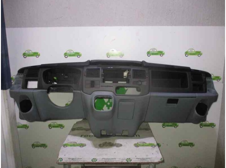 Replacement dashboard for Ford Transit closed box van '06 2.2 TDCi CAT OEM IAM reference 6C11V06203AW BLACK AND GREY 