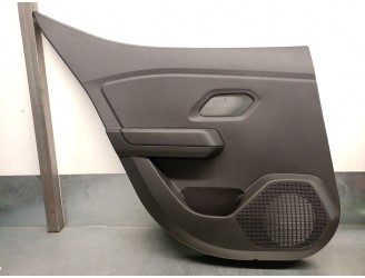 Replacement rear left door trim panel for Dacia Sandero III 1.0 TCe 90 OEM IAM reference 829A10621R 829A16245R 