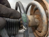 Recambio de amortiguador delantero izquierdo para opel corsa a city referencia OEM IAM 
