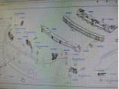 Recambio de molduras delanteras para nissan 370 z (z34) 3.7 v6 cat referencia OEM IAM 620671EA0A  