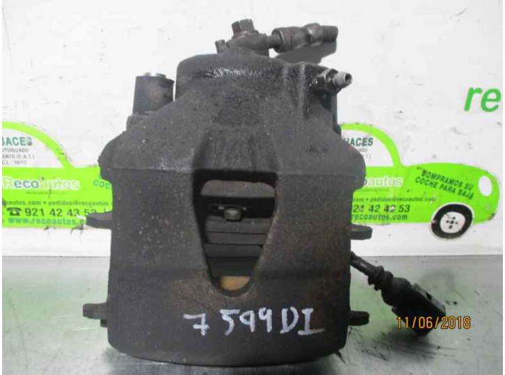Recambio de pinza freno delantera izquierda para volkswagen golf vi (5k1) 1.6 tdi dpf referencia OEM IAM 1K0615123E 