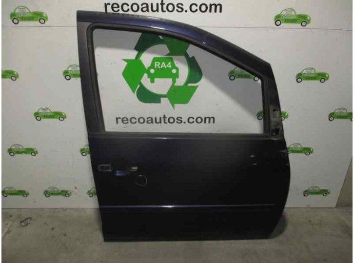 Recambio de puerta delantera derecha para volkswagen sharan (7m8) 1.9 tdi referencia OEM IAM 7M3831022C AZUL 5 PUERTAS