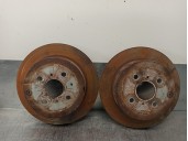 Recambio de disco freno trasero para toyota yaris (ncp1/nlp1/scp1) 1.4 d-4d expo referencia OEM IAM 424310D050 