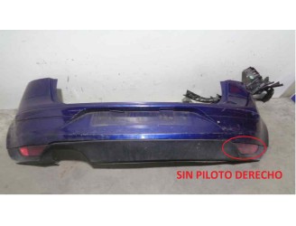 Recambio de paragolpes trasero para seat altea (5p1) 1.9 tdi referencia OEM IAM 5P9807417C AZUL 5 PUERTAS