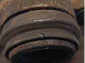 Recambio de pinza freno delantera izquierda para volkswagen polo (6r1) 1.6 tdi referencia OEM IAM 1K0615123D  