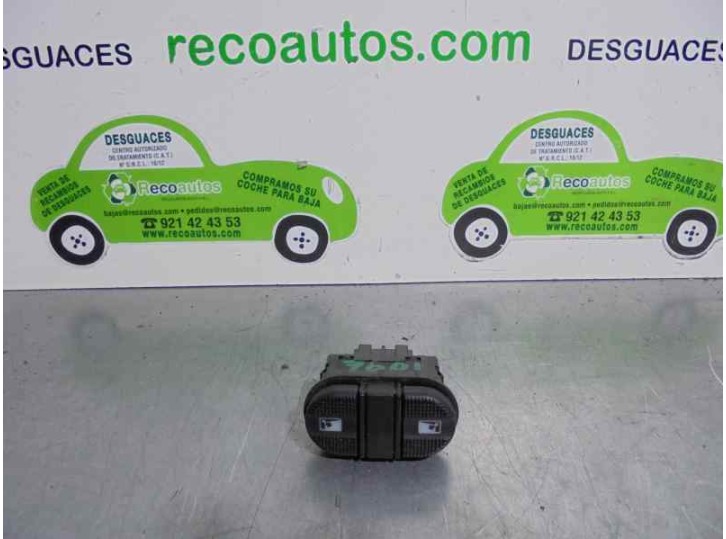Recambio de mando elevalunas trasero derecho para volkswagen sharan (7m8) 1.9 tdi referencia OEM IAM 7M0959856 95VW14A157AAW 