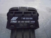 Recambio de mando elevalunas trasero derecho para volkswagen sharan (7m8) 1.9 tdi referencia OEM IAM 7M0959856 95VW14A157AAW 