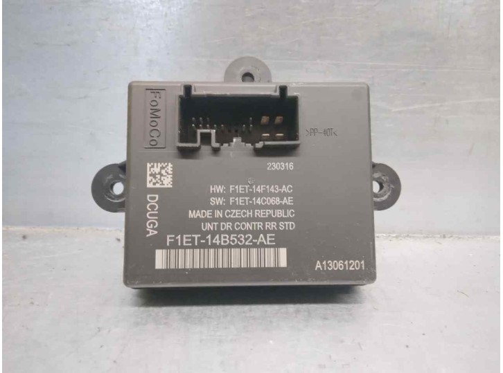 Recambio de modulo confort para ford focus lim. 1.0 ecoboost cat referencia OEM IAM F1ET14F143AC 