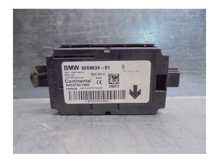 Recambio de modulo electronico para bmw serie 3 lim. (f30) 2.0 turbodiesel referencia OEM IAM 926963401 5WK50228 CONTINENTAL