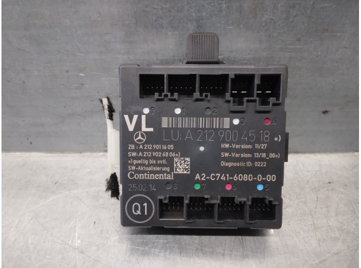 Recambio de modulo electronico para mercedes-benz clase e (w212) lim. 2.1 cdi cat referencia OEM IAM A2129011605  