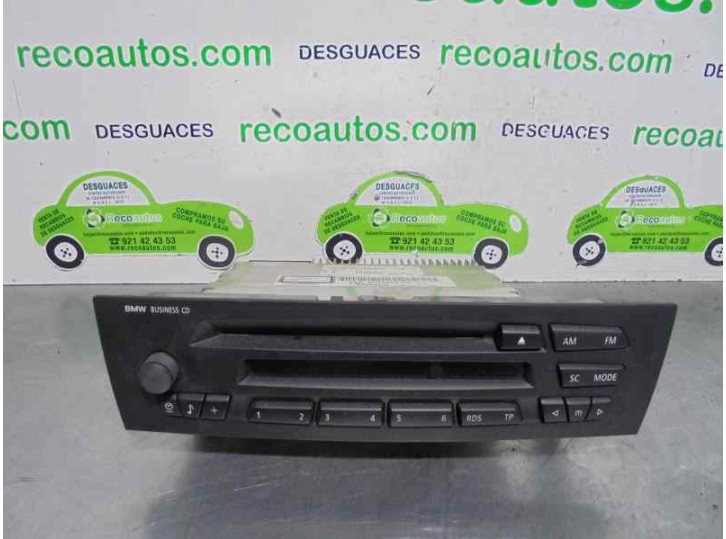 Recambio de sistema audio / radio cd para bmw serie 1 berlina (e81/e87) 2.0 16v diesel referencia OEM IAM 6959145 