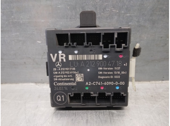 Recambio de modulo electronico para mercedes-benz clase e (w212) lim. 2.1 cdi cat referencia OEM IAM A2129011705  