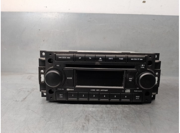 Recambio de sistema audio / radio cd para chrysler pt cruiser (pt) 2.2 crd cat referencia OEM IAM P05064362AB 