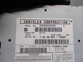 Recambio de sistema audio / radio cd para chrysler pt cruiser (pt) 2.2 crd cat referencia OEM IAM P05064362AB 