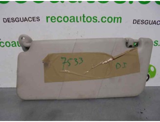 Recambio de parasol izquierdo para mg mg zr (f/rf) 1.4 16v cat referencia OEM IAM 