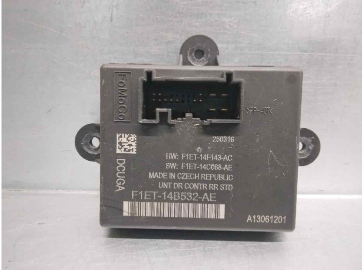 Recambio de modulo confort para ford focus lim. 1.0 ecoboost cat referencia OEM IAM F1ET14F143AC 