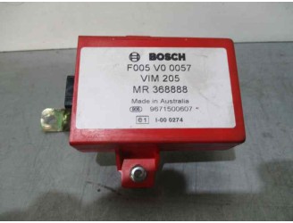 Recambio de centralita inmovilizador para mitsubishi space star (dg0) 1.3 cat referencia OEM IAM F005V00057  MR368888