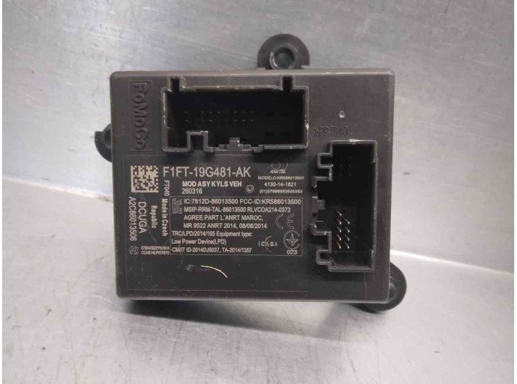 Recambio de modulo confort para ford focus lim. 1.0 ecoboost cat referencia OEM IAM F1FT19G481AK A2C86013506 CONTINENTAL