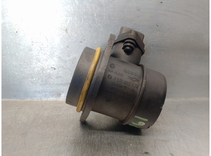 Recambio de caudalimetro para chrysler pt cruiser (pt) 2.2 crd cat referencia OEM IAM 05033109AB 0281002572 BOSCH
