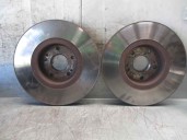 Recambio de disco freno delantero para renault laguna ii (bg0) 1.9 dci diesel cat referencia OEM IAM 