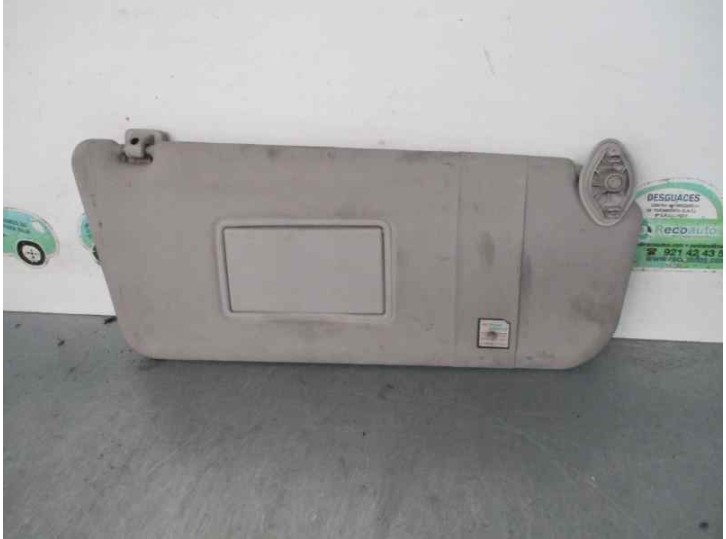 Recambio de parasol derecho para citroën jumpy 2.0 hdi cat (rhk / dw10uted4) referencia OEM IAM   