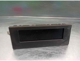 Recambio de pantalla multifuncion para citroën c-elysée exclusive referencia OEM IAM 9813760080 N850250096 VISTEON