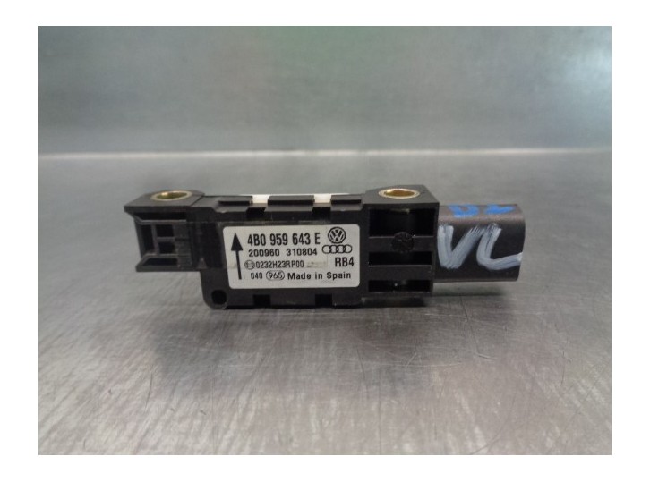 Recambio de sensor impacto para audi a8 (4e2) 3.0 tdi quattro referencia OEM IAM 4B0959643E 