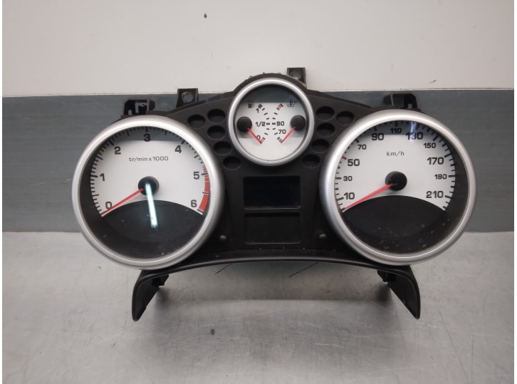 Recambio de cuadro instrumentos para peugeot 207 confort referencia OEM IAM 9662904780  