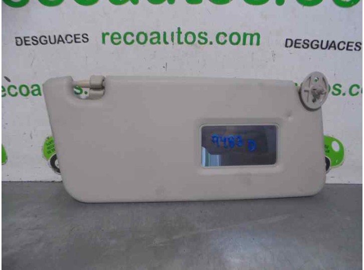 Recambio de parasol derecho para mg serie 200 (rf) 216 si (5-ptas.) referencia OEM IAM EDQ106000LUM 